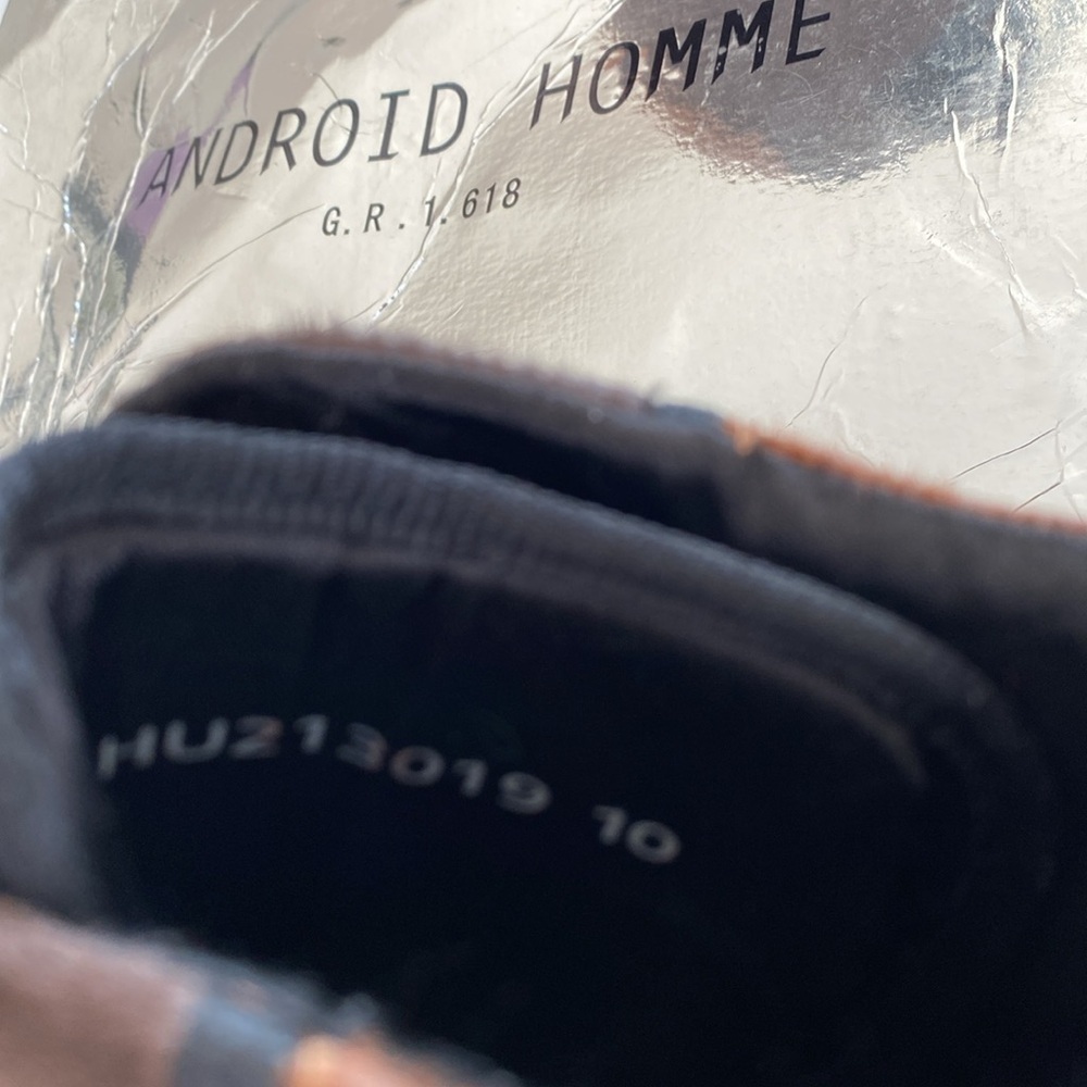 Android Homme Sneakers/Shoes. Made from high-quality pony hair and leather.Sz 10 - Picture 12 of 14